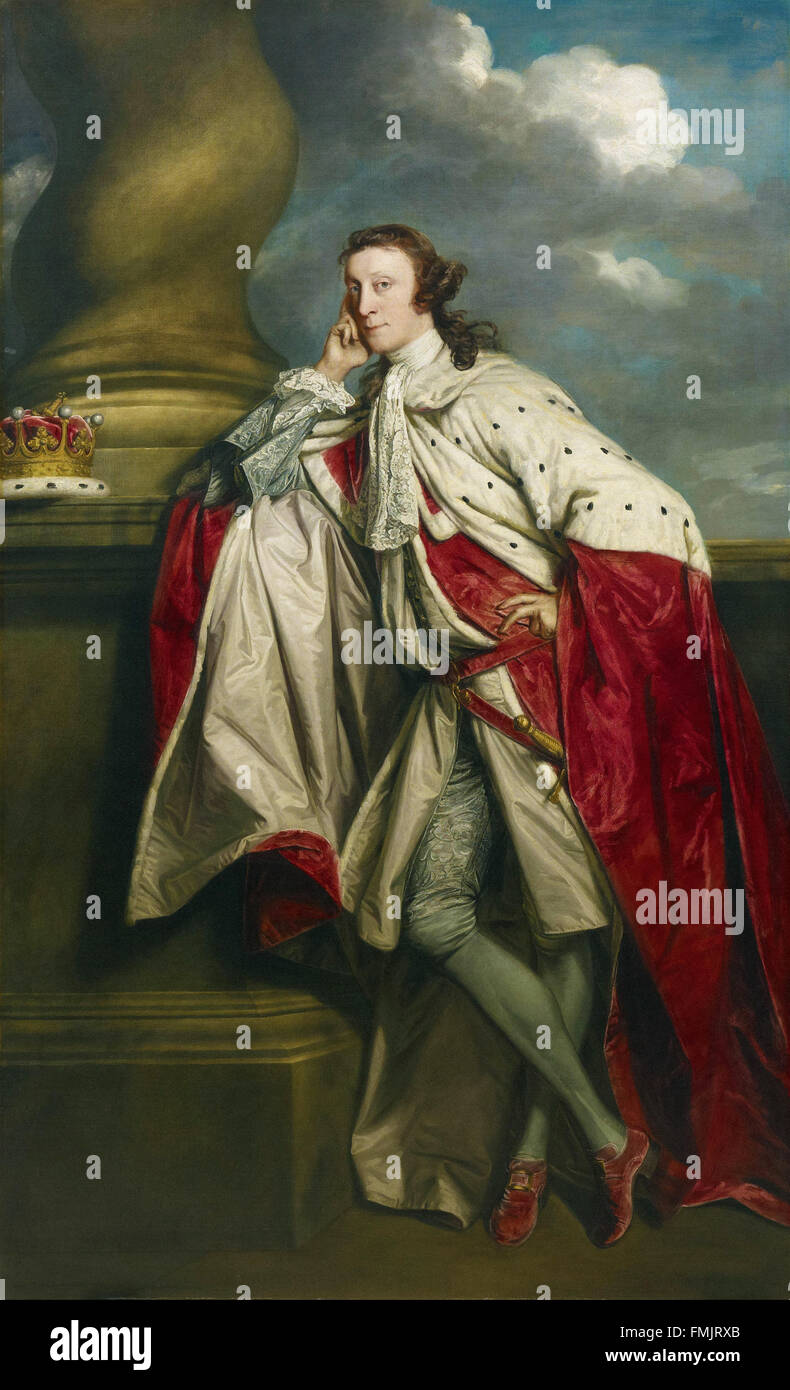 Sir Joshua Reynolds - James, 7th Earl of Lauderdale Stock Photo