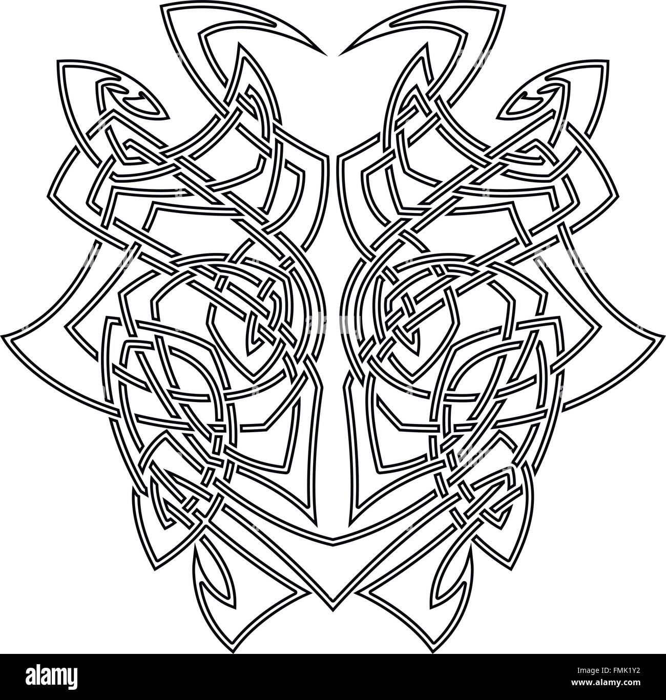 Maori design detail Cut Out Stock Images & Pictures - Alamy