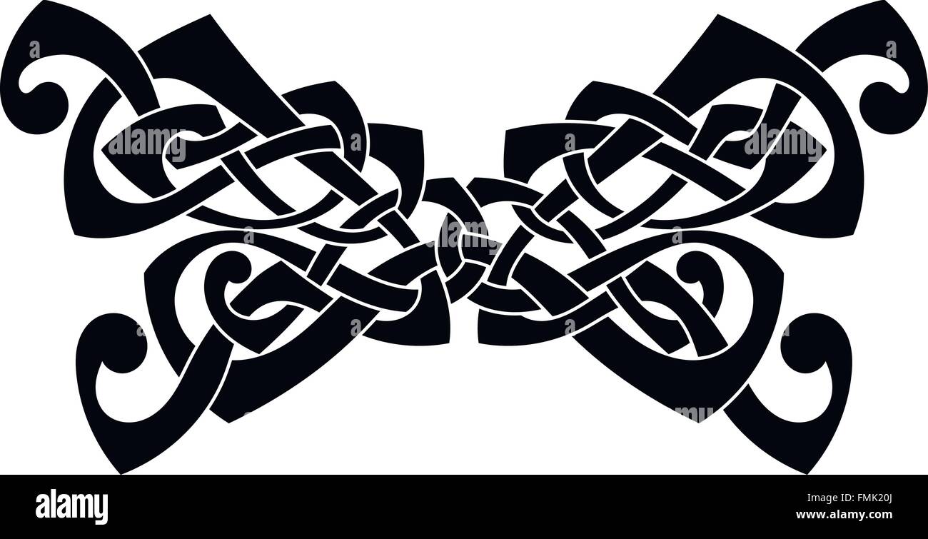 Maori design detail Cut Out Stock Images & Pictures - Alamy