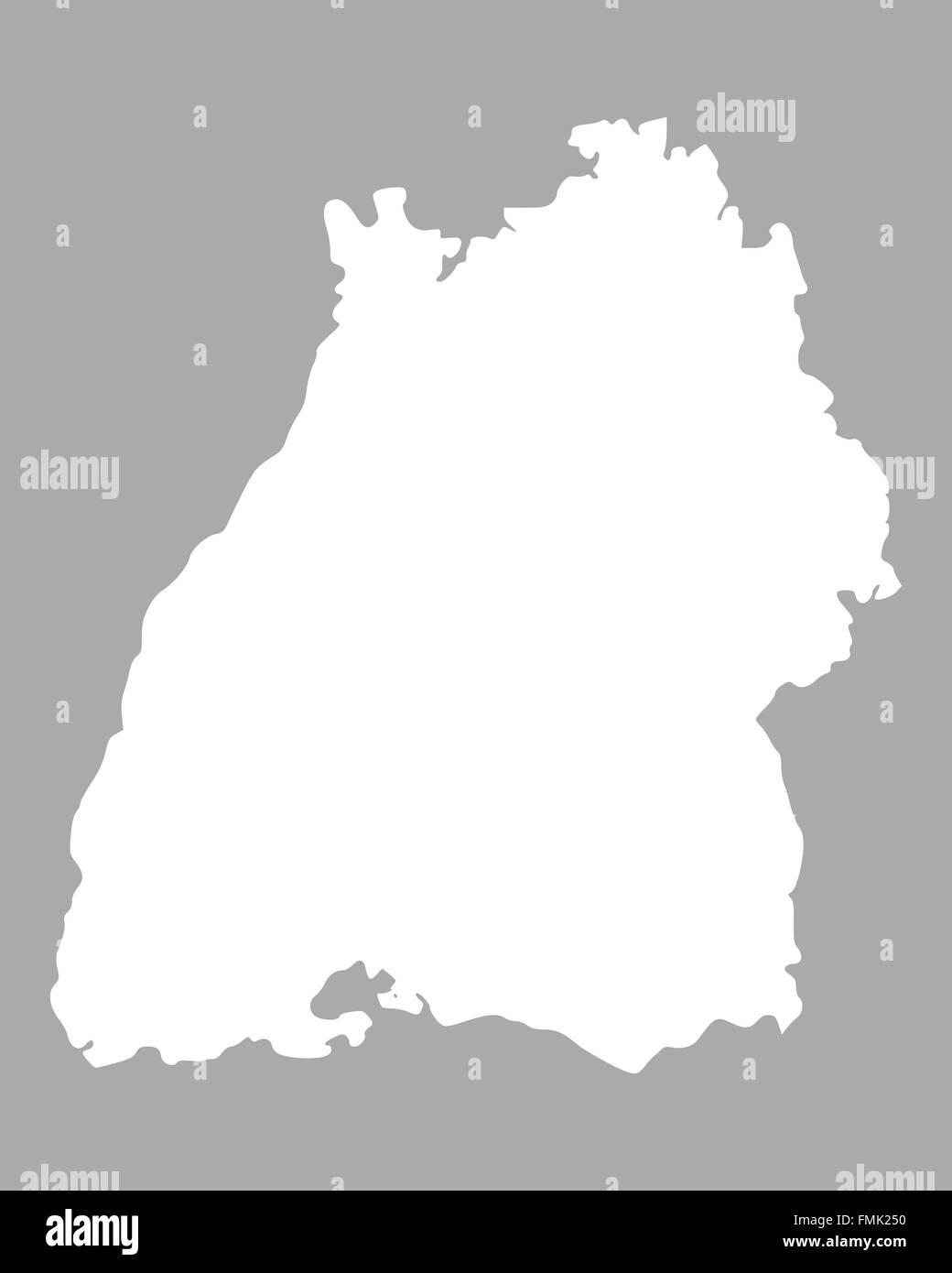 Map Of Baden Wuerttemberg FMK250 