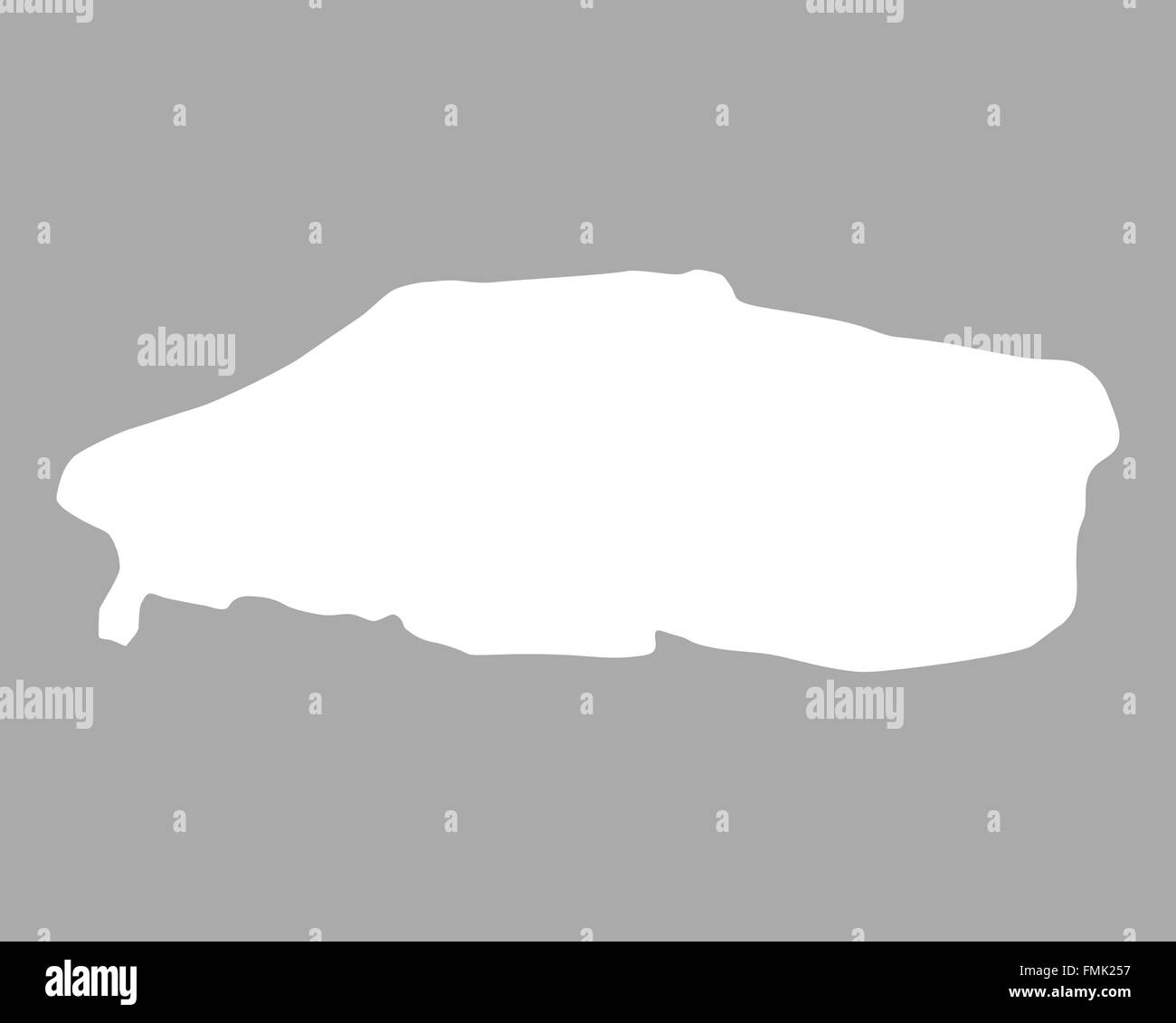 Balrum Map Map of Baltrum Stock Photo - Alamy