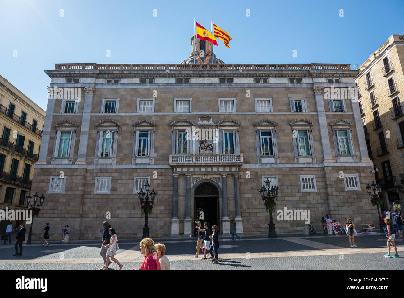 Barcelona national palace hi-res stock photography and images - Alamy