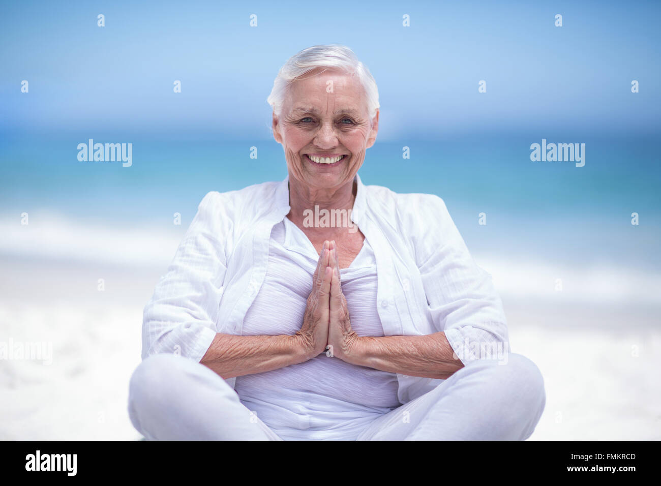 Beautiful mature woman posing in hi-res stock photography and images ...