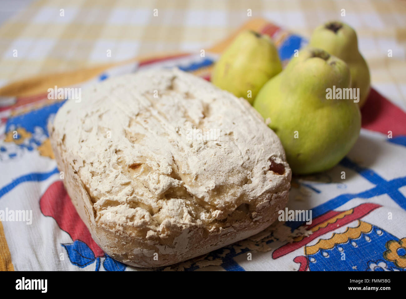 Marmalade gluten free bread Stock Photo