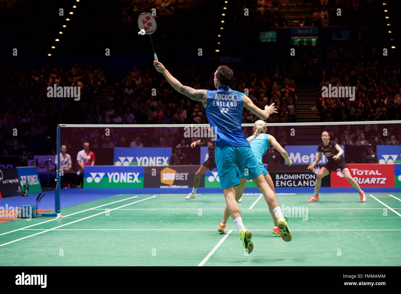 Barclaycard Arena, Birmingham, UK. 12th Mar, 2016. Yonex All England
