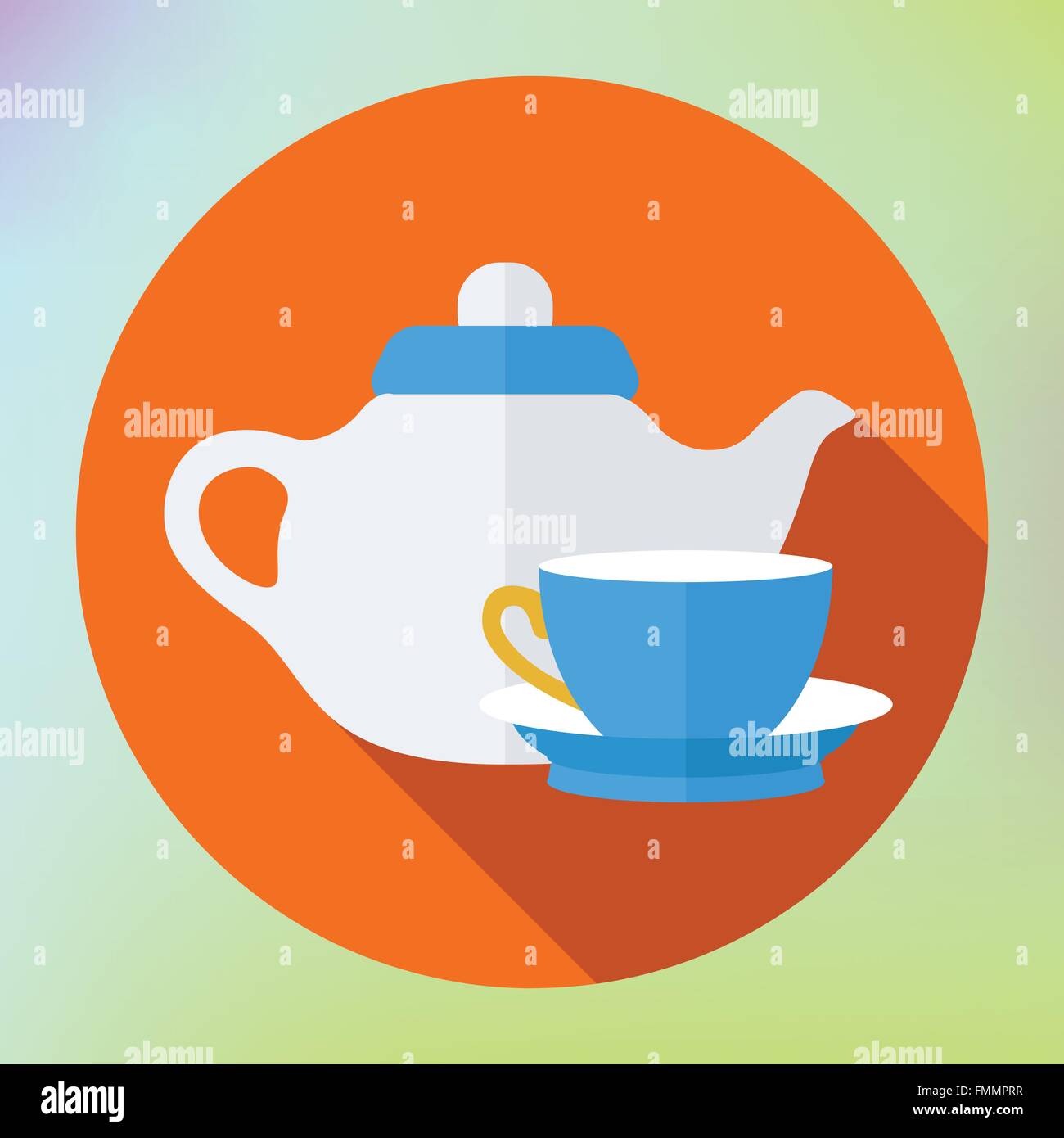 teapot cup icon. Kettle Tea Stock Vector Image & Art Alamy