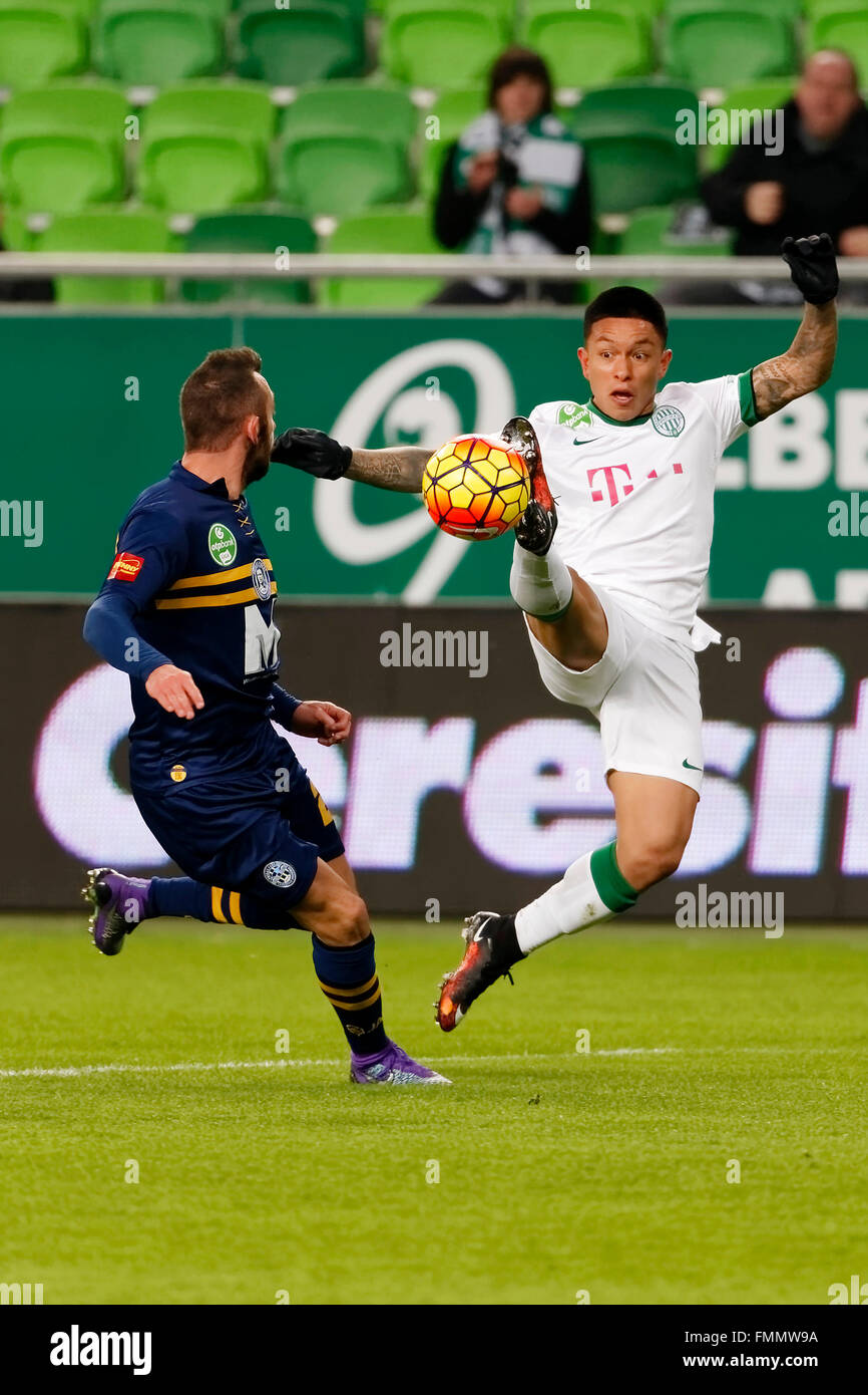 Ferencvarosis Cristian Ramirez Action During Uefa Editorial Stock