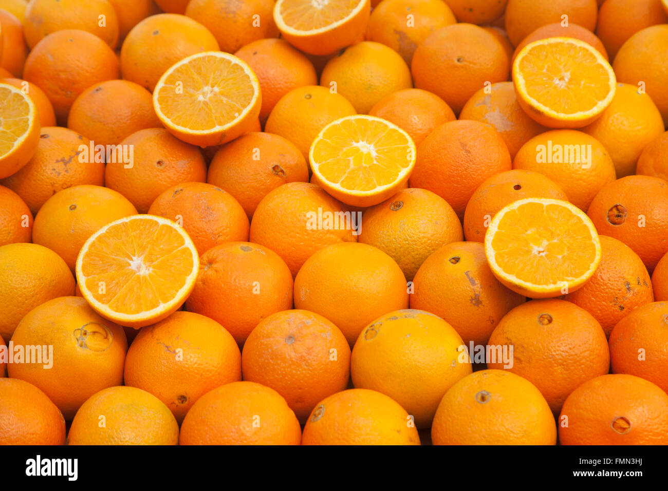 oranges exposed in the market for sale Stock Photo Alamy