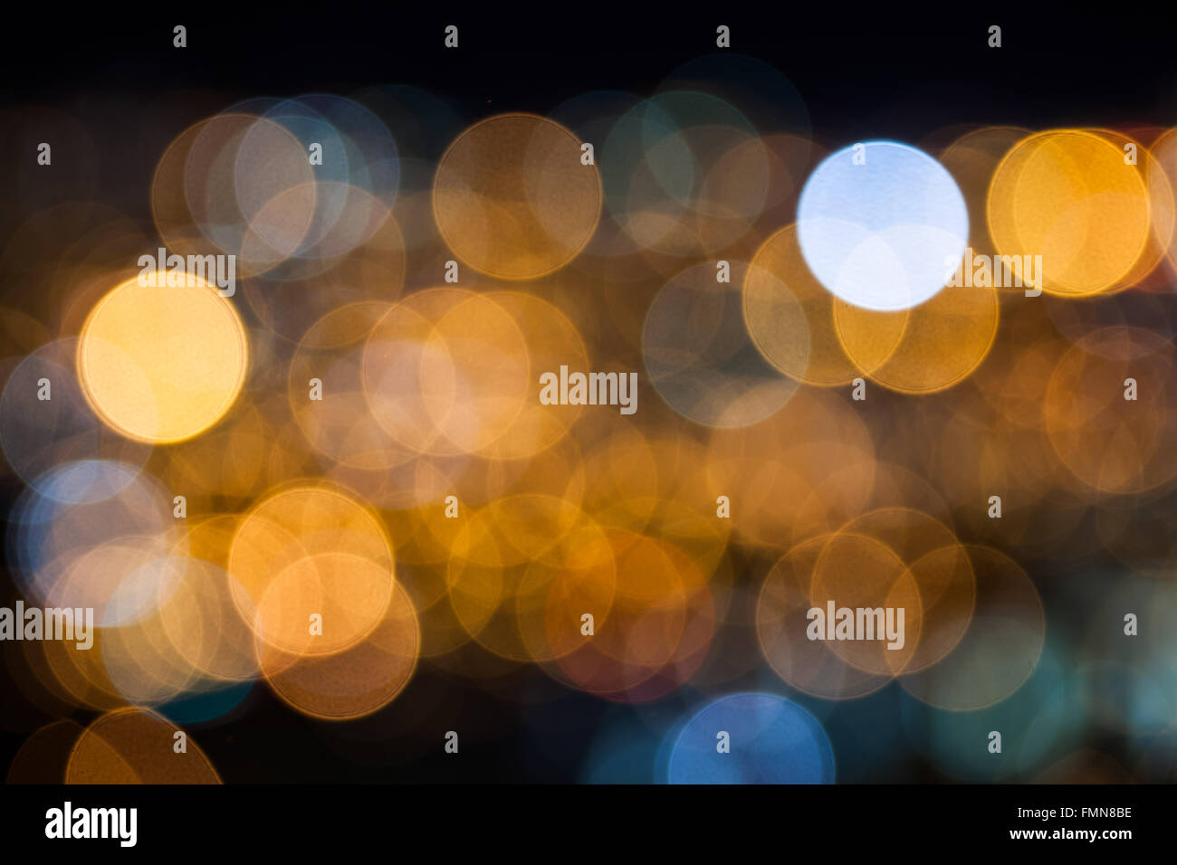 Bokeh lights of Kuala Lumpur city, Malaysia Stock Photo - Alamy