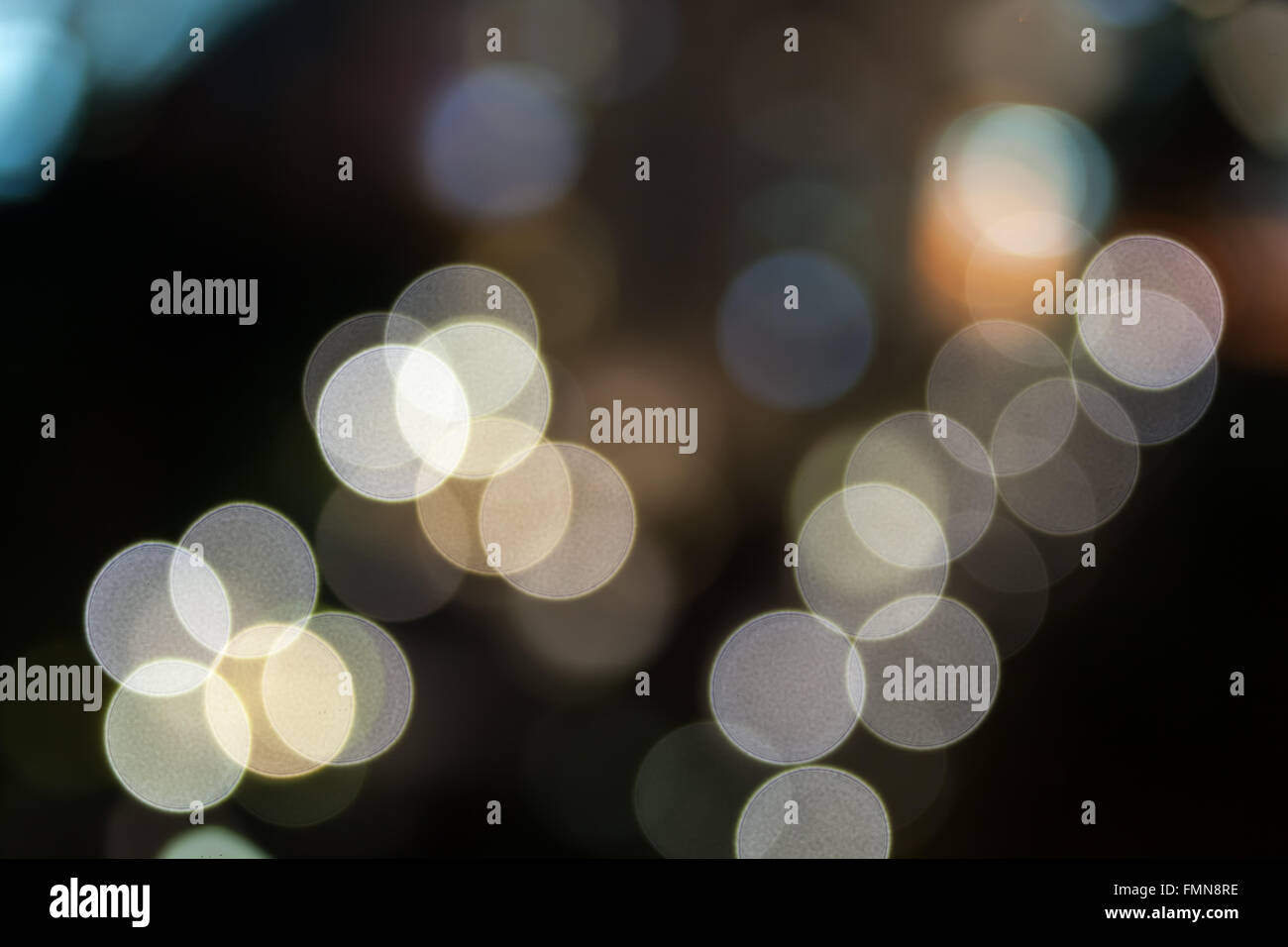 Soft bokeh lights glowing rings hi-res stock photography and images - Alamy