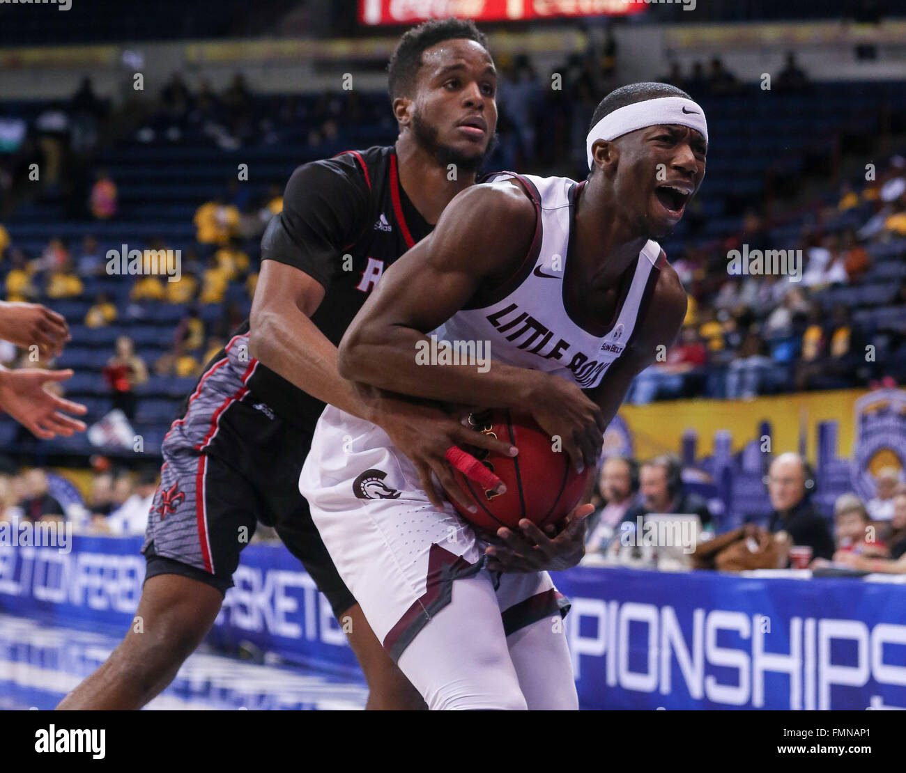 New Orleans, LA, USA. 12th Mar, 2016. Louisiana Lafayette Ragin Cajuns
