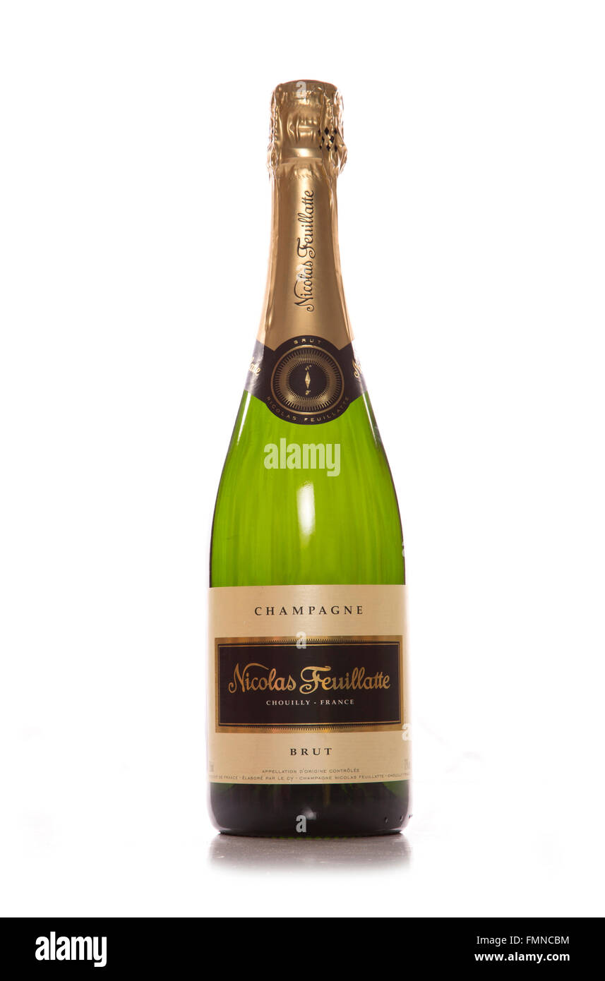 Bottle nicolas feuillatte champagne hi-res stock photography and images -  Alamy