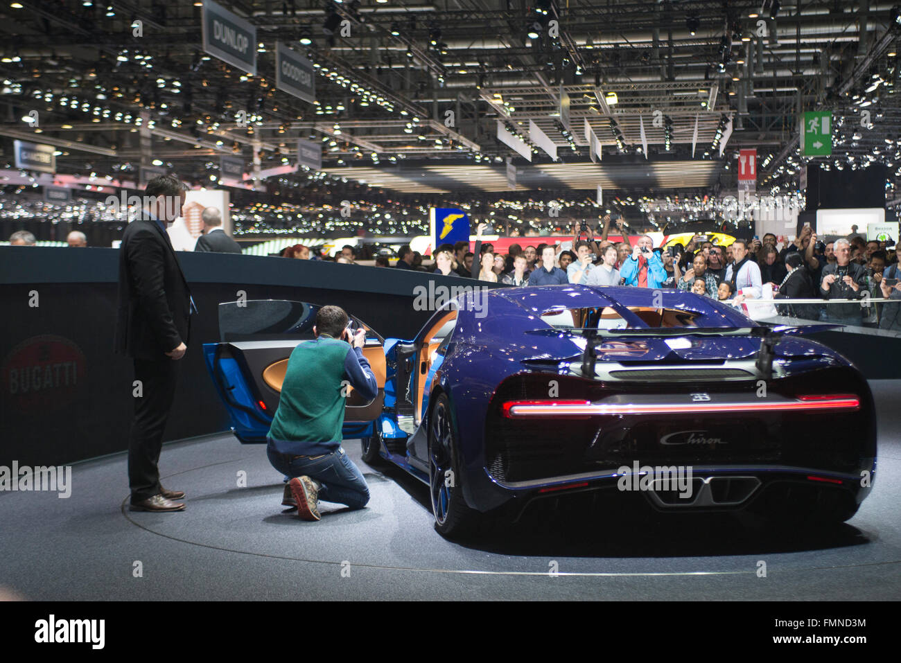 Geneva, Switzerland. 12th March, 2016. 86th Geneva International Motor Show on March 12, 2016 - Geneva,Switzerland Credit:  Stefano Guidi/Alamy Live News Stock Photo