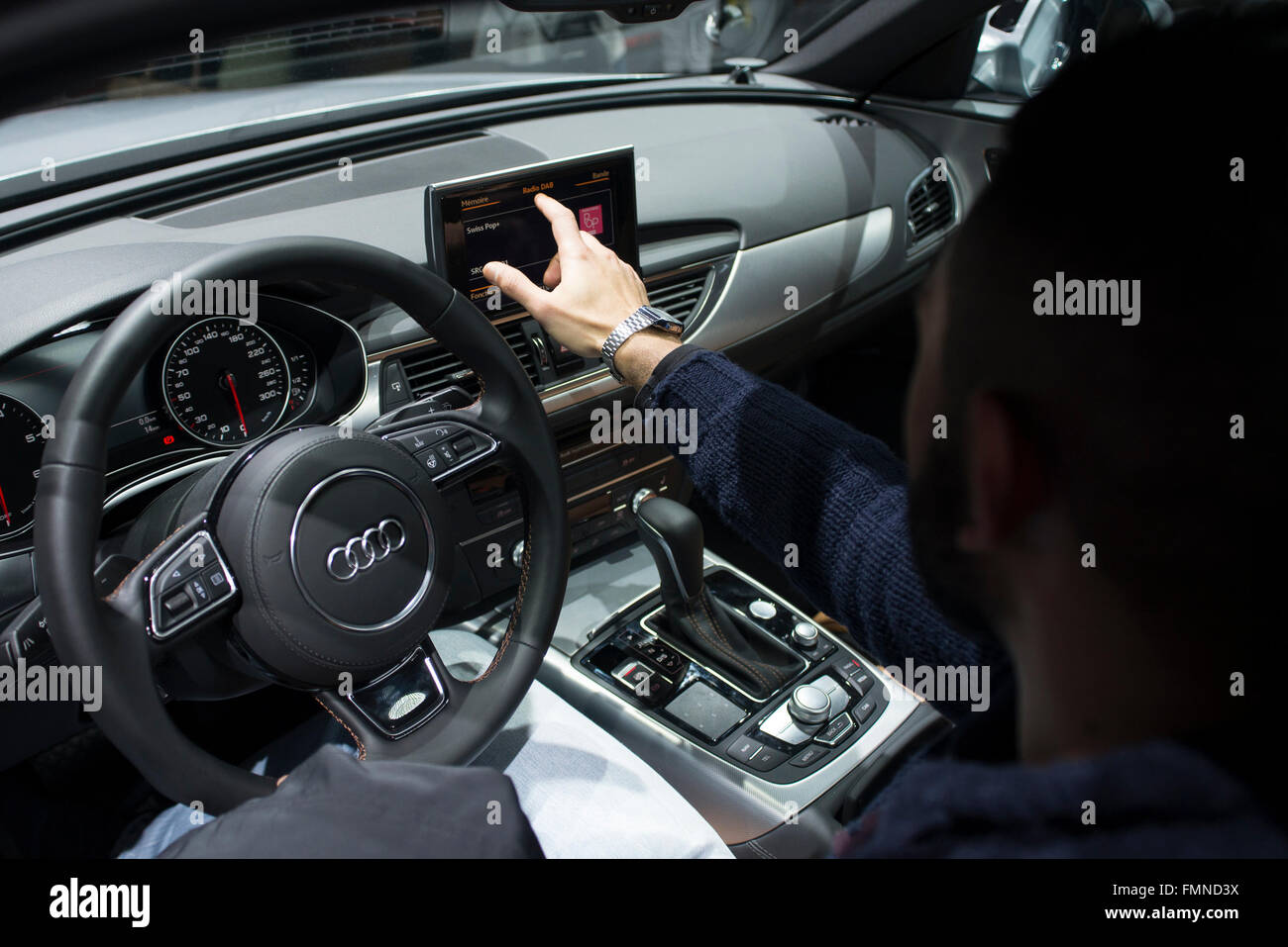 Geneva, Switzerland. 12th March, 2016. 86th Geneva International Motor Show on March 12, 2016 - Geneva,Switzerland Credit:  Stefano Guidi/Alamy Live News Stock Photo