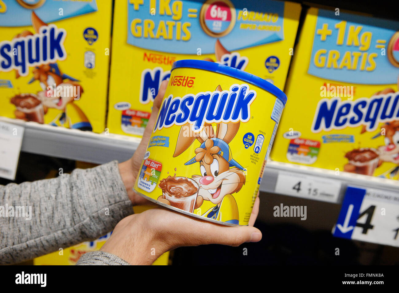 Nesquik Stock Photos & Nesquik Stock Images Alamy