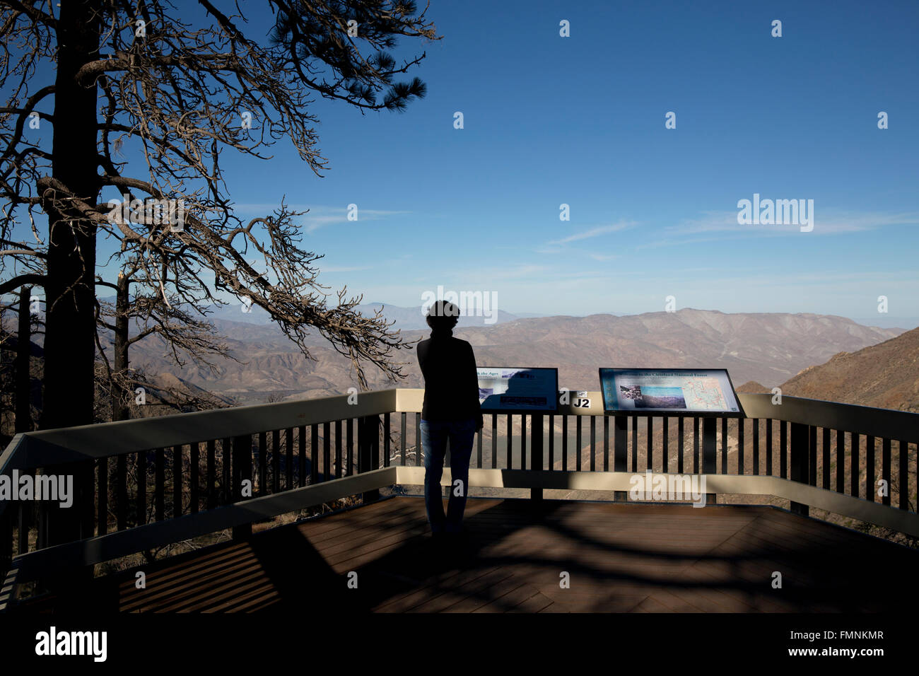Cleveland National Forest overlook, California., USA Stock Photo