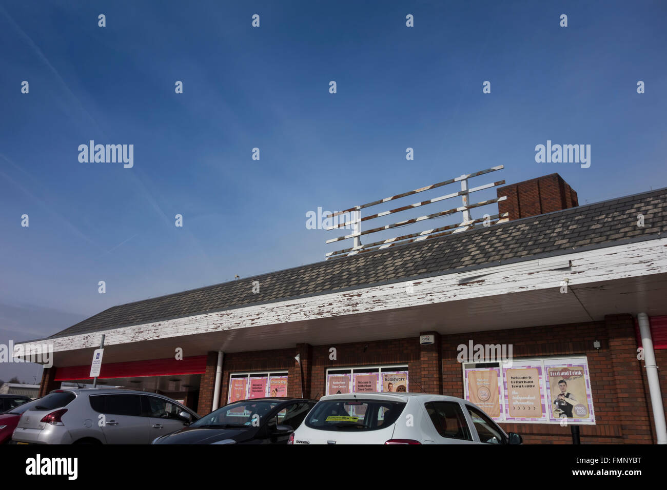 Empty Tesco store, Island Rotherham Stock Photo Alamy
