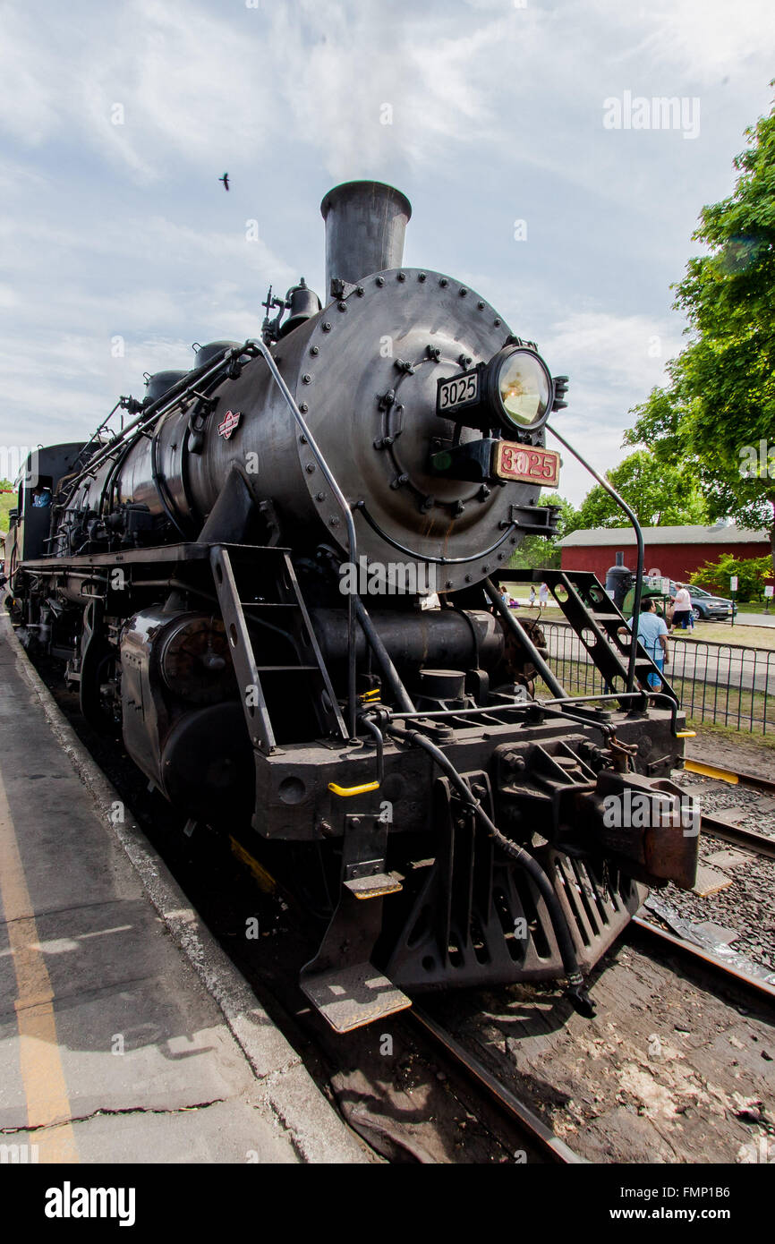 Connecticut Valley Railroad Steam Train Locomotive in Essex ...