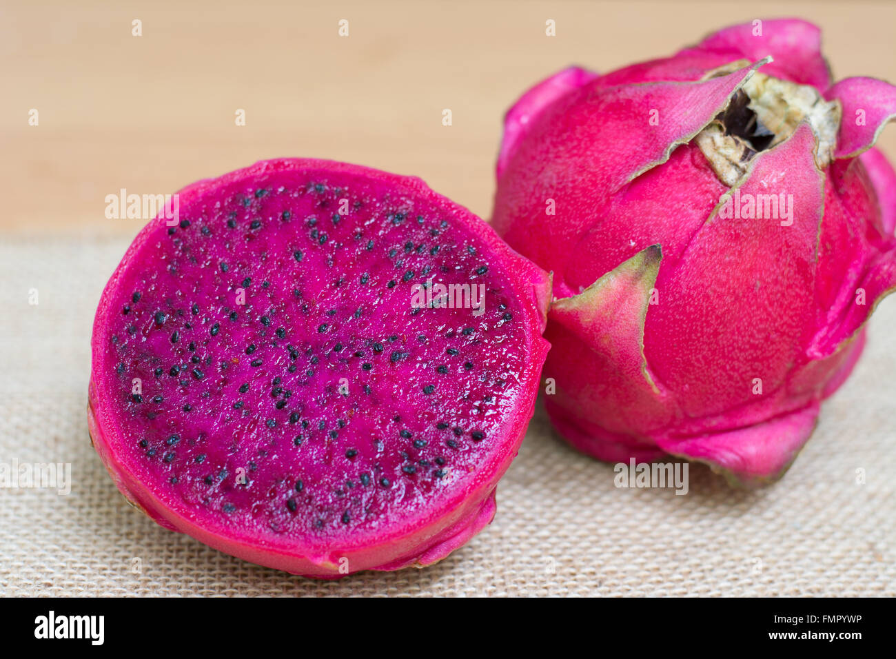 Fresh dragon fruit Stock Photo Alamy
