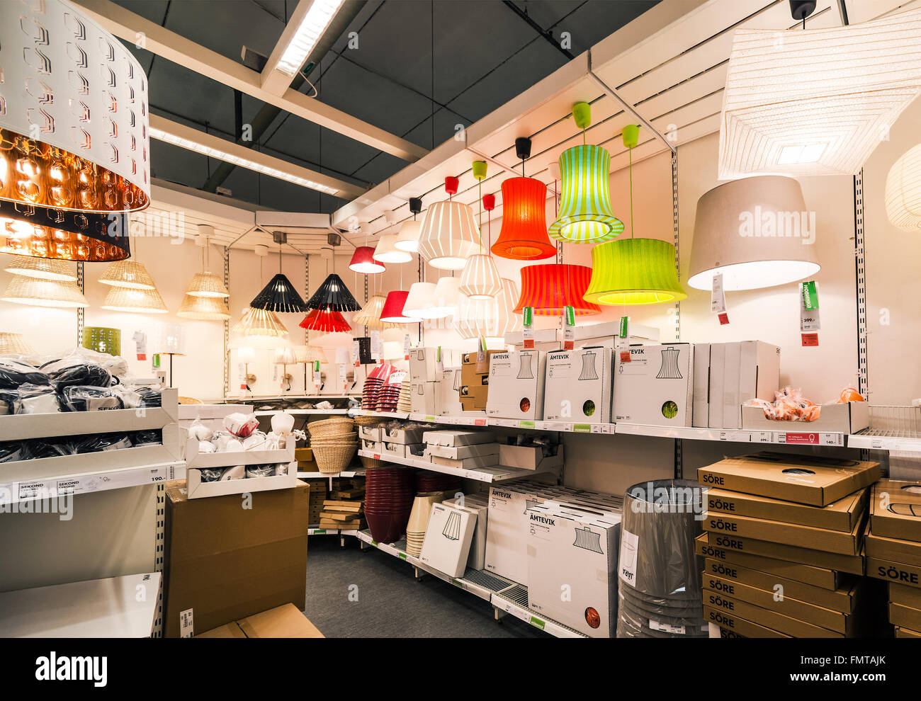 Ikea lamps hi-res stock photography and images - Alamy