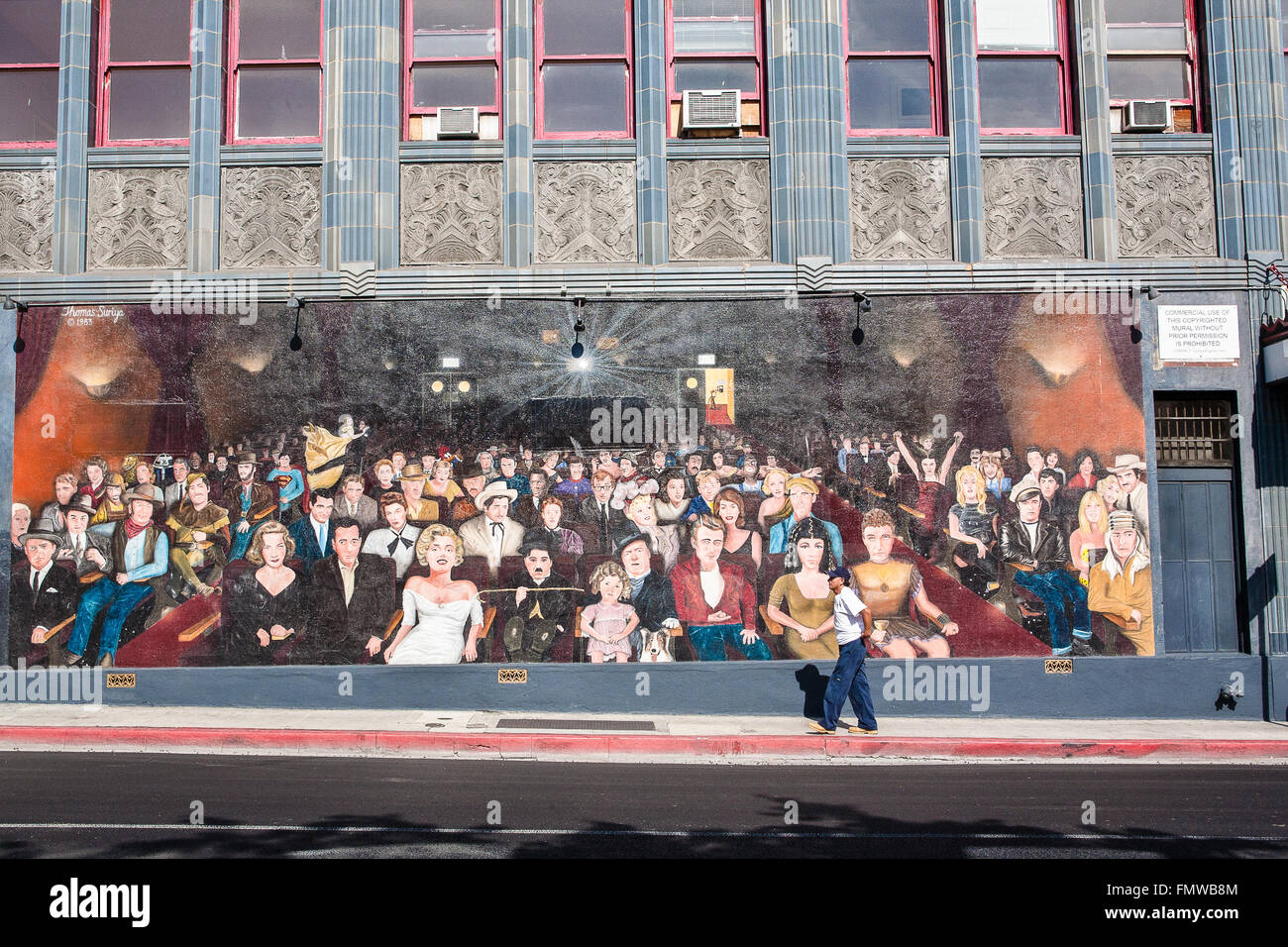 'You Are The Star' wall,mural,La la land,movie,Hollywood Boulevard