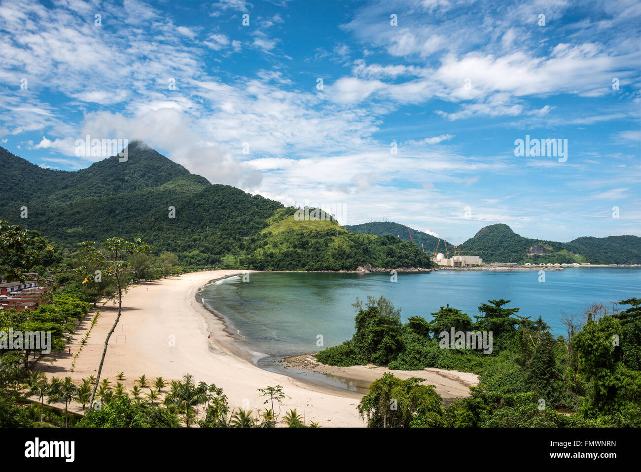 Angra Nuclear Power Plant Central Nuclear Almirante Alvaro Alberto Rio De Janeiro Brazil Stock Photo Alamy