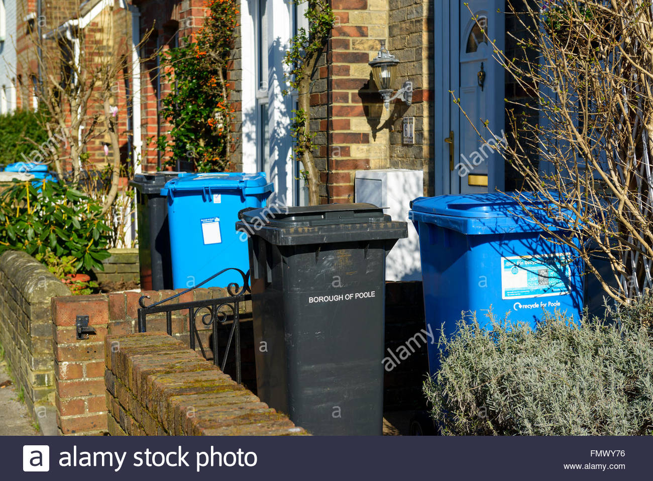 House Refuse Bins Uk High Resolution Stock Photography and Images - Alamy