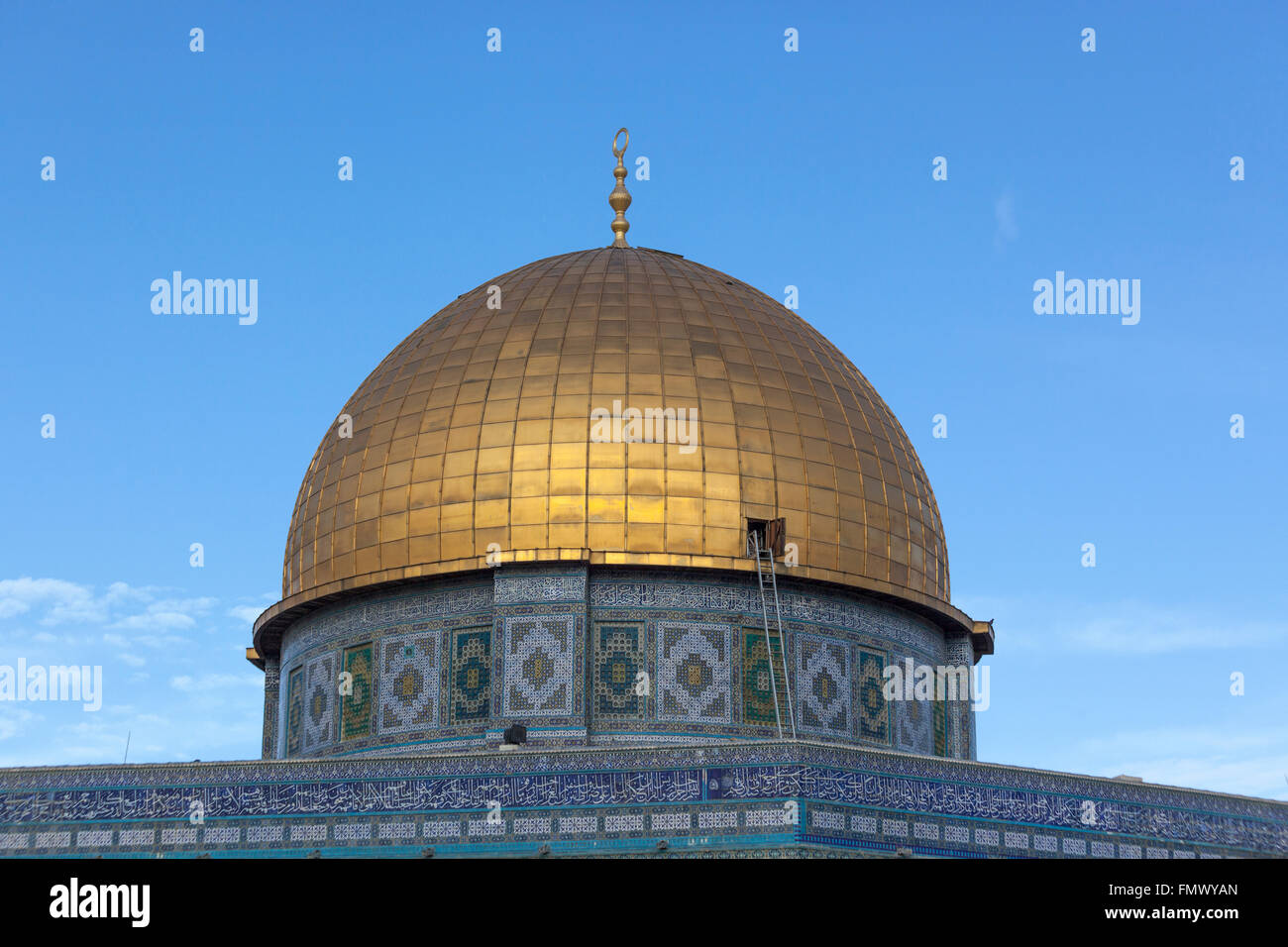 Dome of the Rock, Temple Mount, Old Jerusalem, Palestine Stock Photo ...