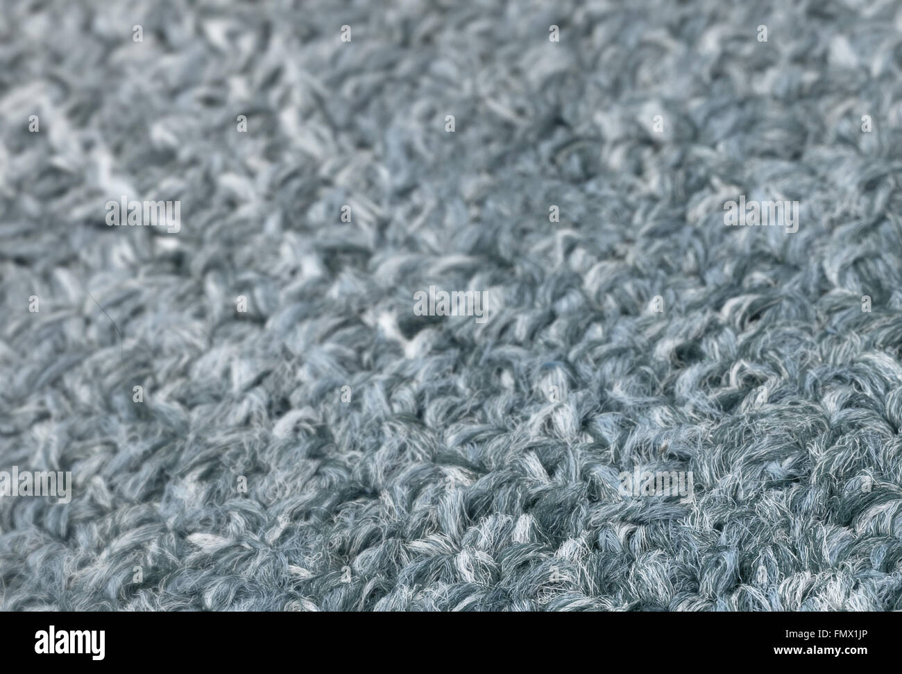 Carpet texture closeup, blue furry carpet texture background
