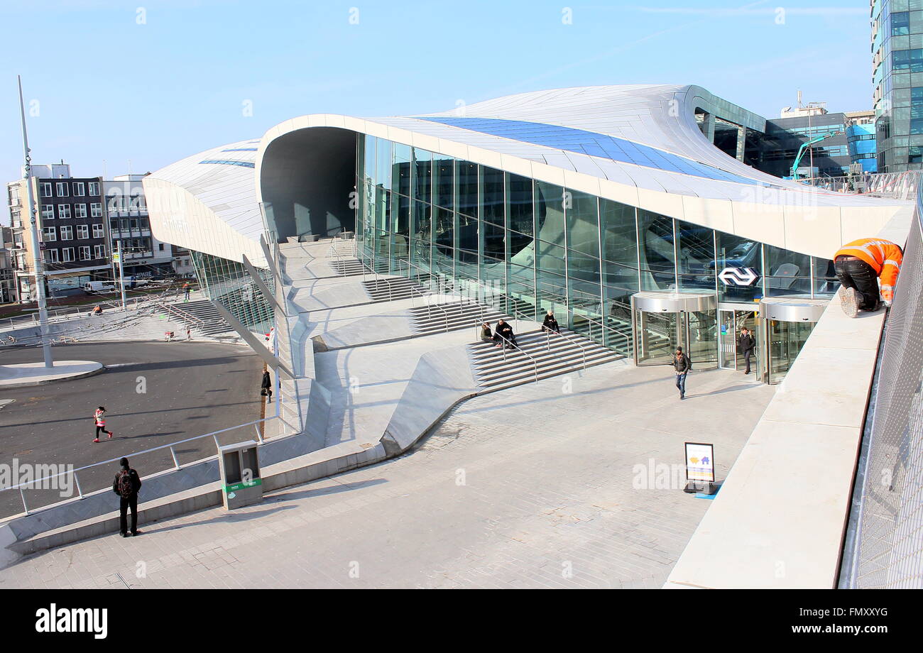 New Central Railway Station In Arnhem The Netherlands Designed By