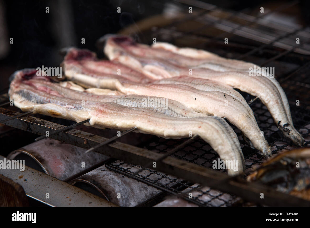 eel grilled most famous restaurant near Fushimi Inari Taisha Shrine in