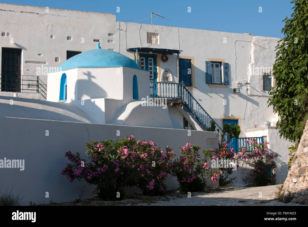 Griechenland, Kykladen, Antiparos, Kastro im Hauptort Stock Photo - Alamy