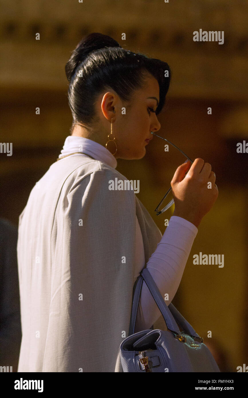 Blackpool 13th March, 2016. Wintergardens Hairdressing Competitions