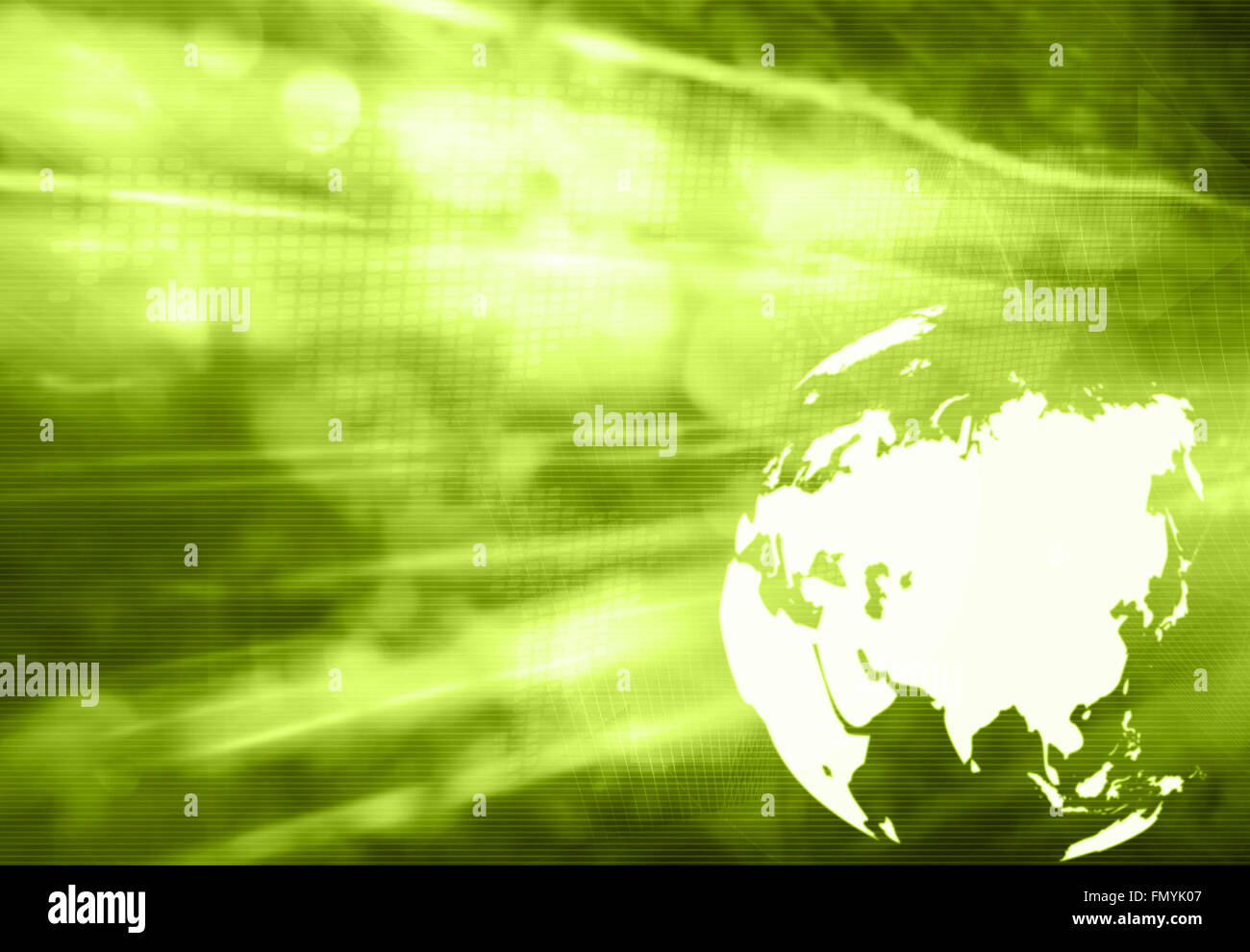 Asia map technology style artwork for your design Stock Photo - Alamy