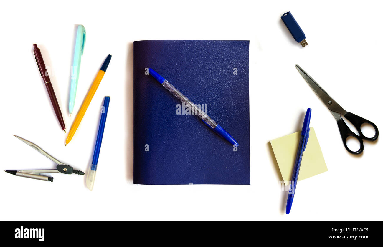 School Office Supplies Stock Photo Alamy