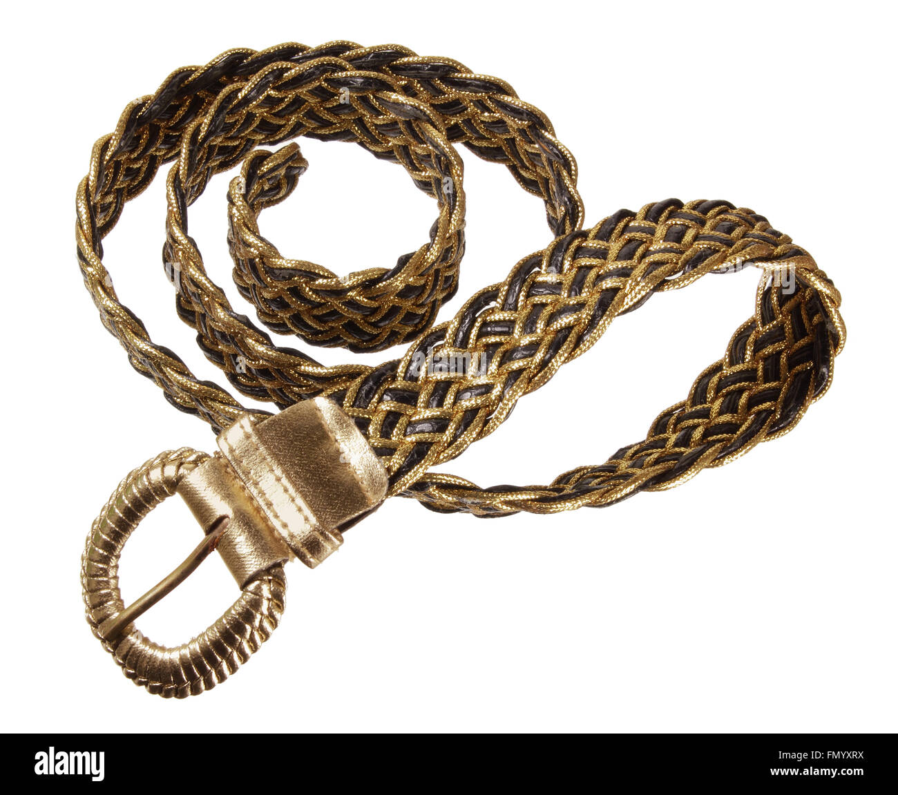 gold buckle belt