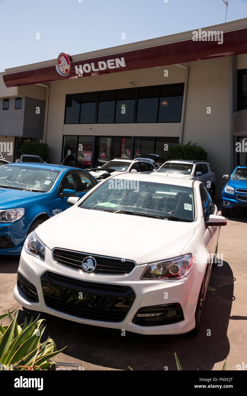 A Holden car dealership in Caloundra on the Sunshine Coast in