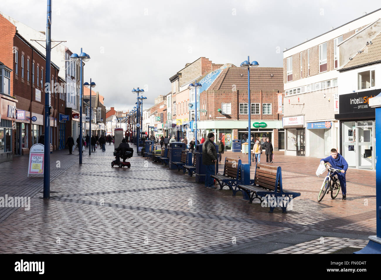 Redcar high street hires stock photography and images Alamy