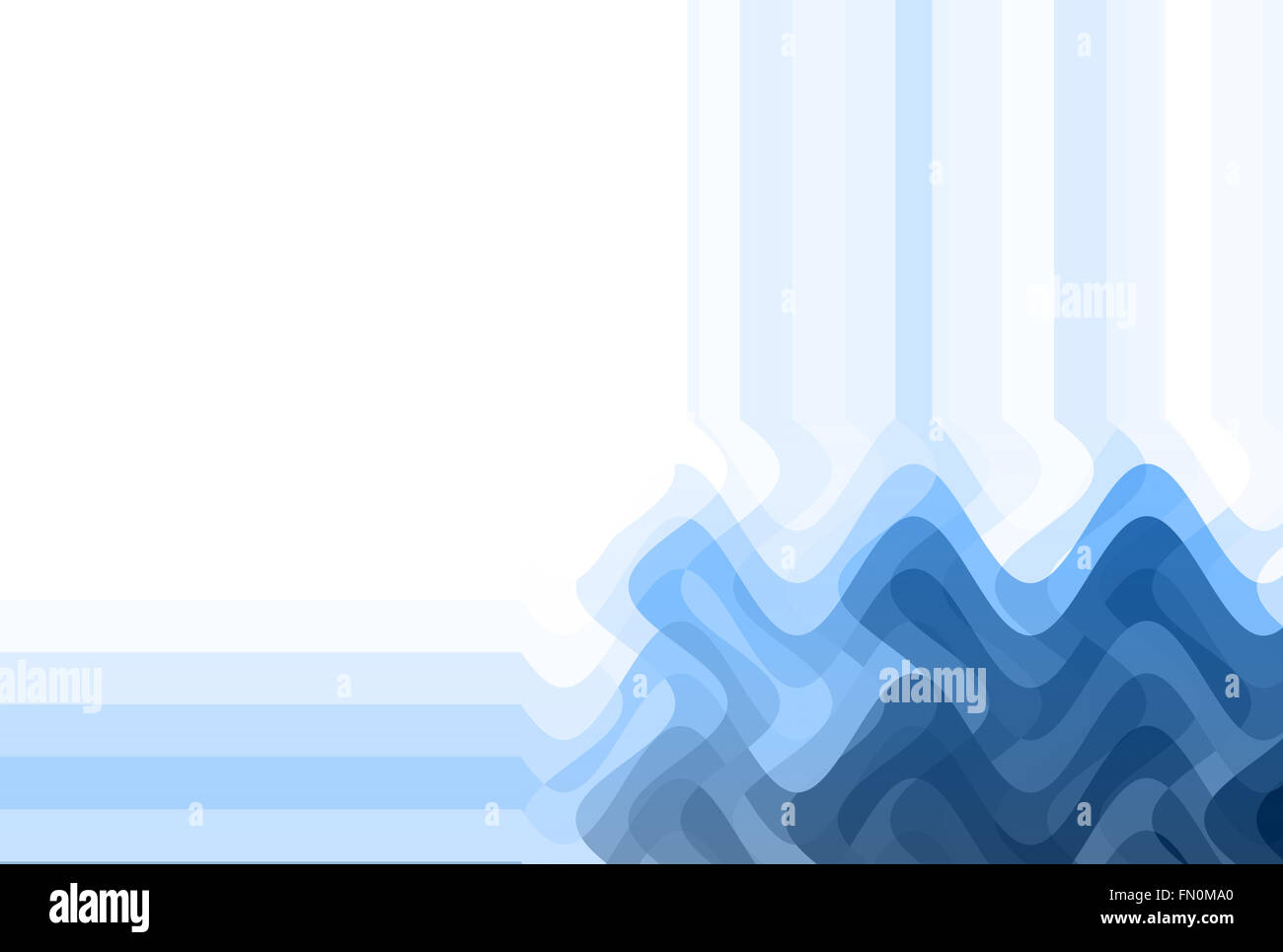 abstract blue color background with motion wave and copy space Stock ...