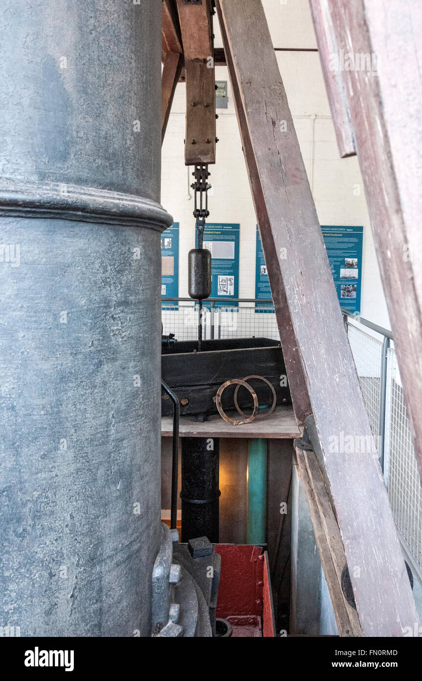 A working atmospheric steam engine housed in the Engine House