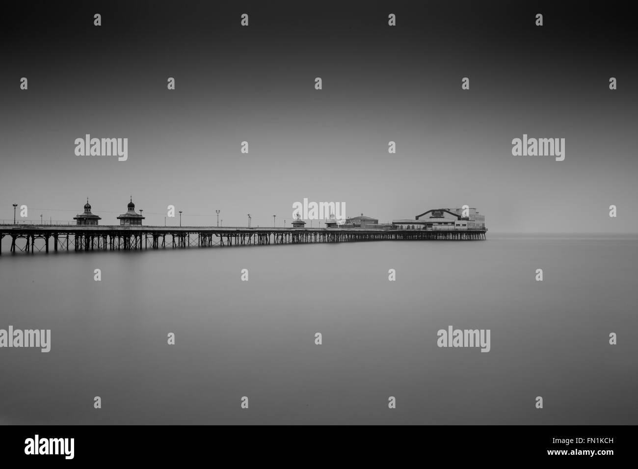 Blackpool North Pier Stock Photo Alamy