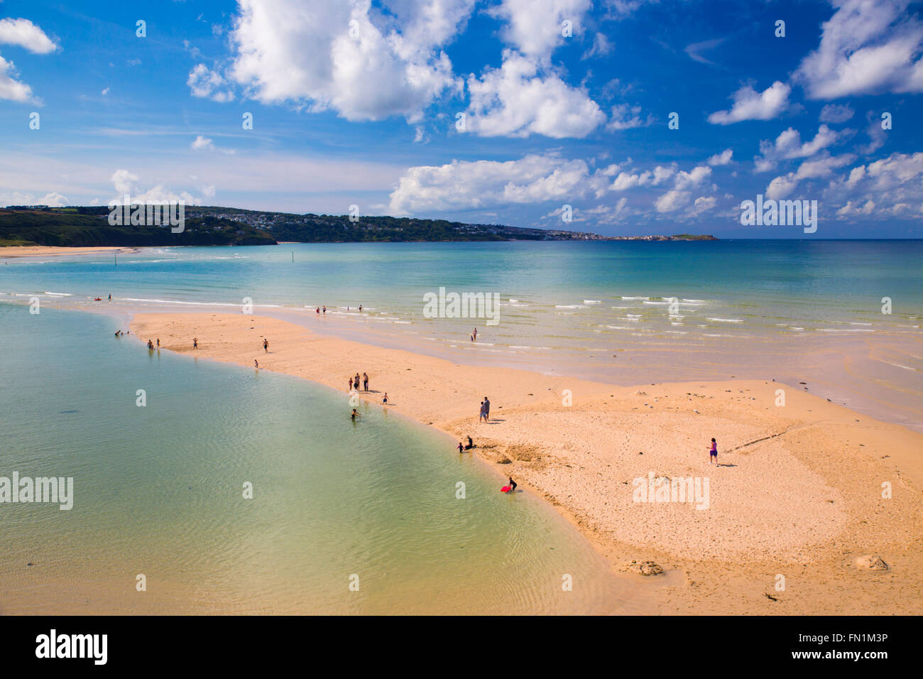 Hayle Estuary; Cornwall; UK Stock Photo Alamy