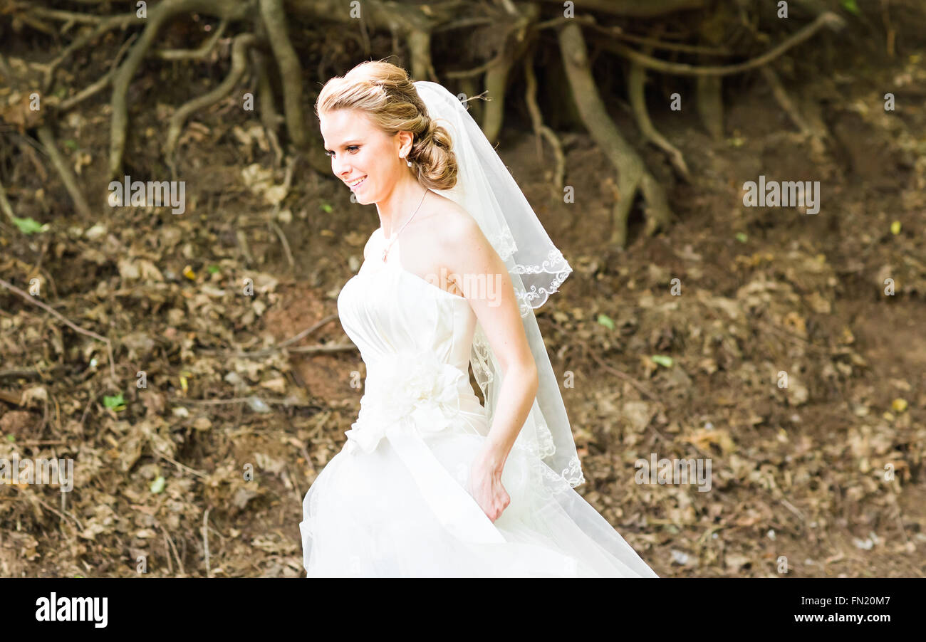 portrait of beautiful bride Stock Photo - Alamy