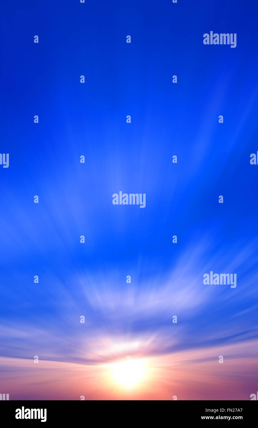 Radiant sun rays hi-res stock photography and images - Alamy