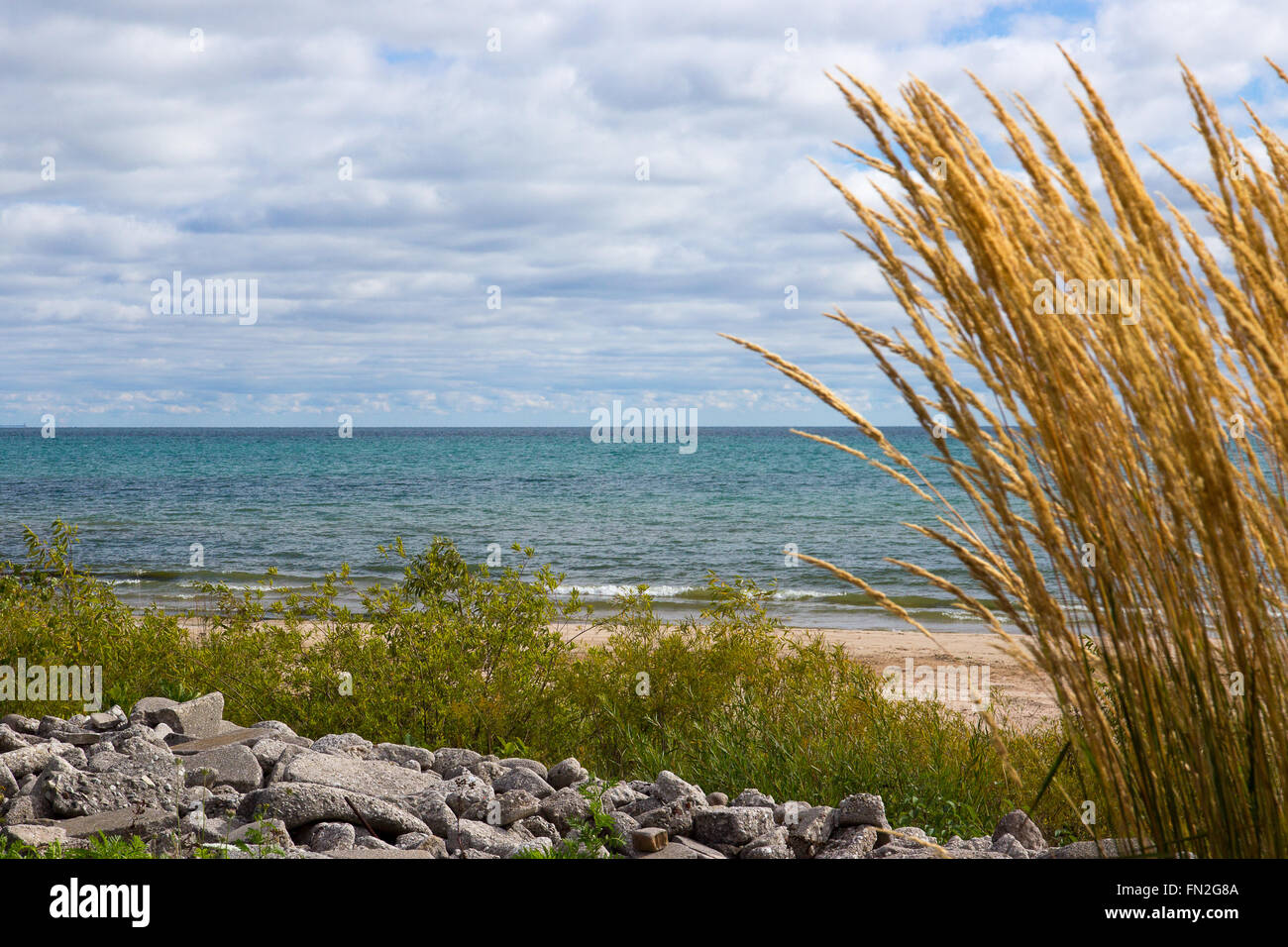 Coastal sand dunes lake michigan hires stock photography and images