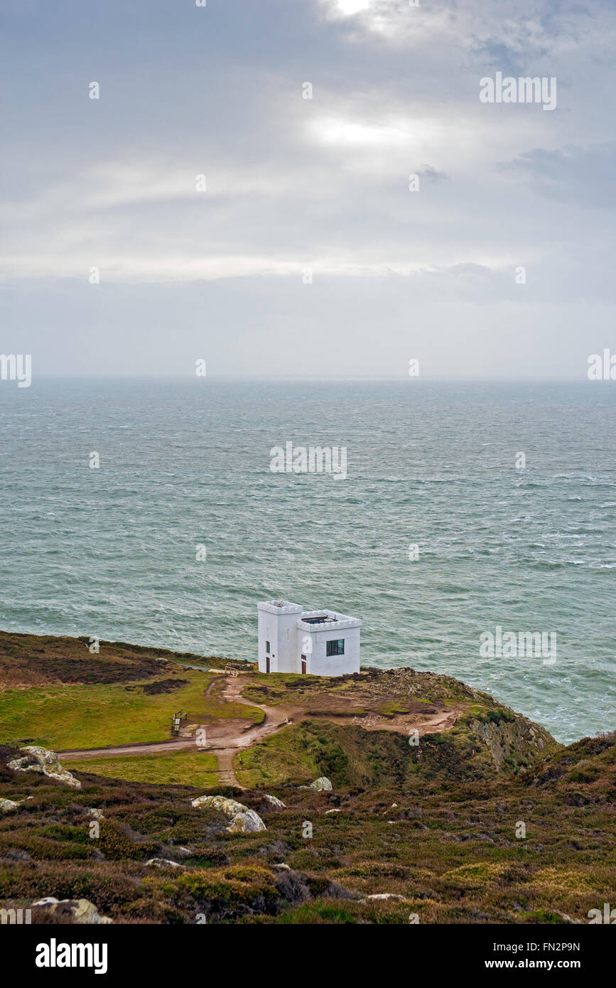 Elins Tower South Stack Holyhead Anglesey Nort Wales Uk Stock Photo Alamy