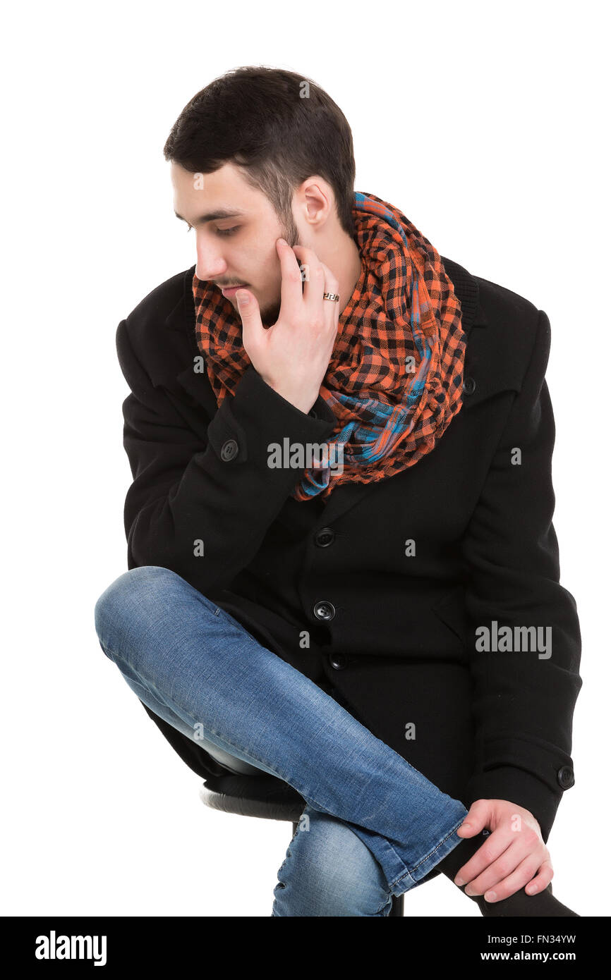 Unshaved man hi-res stock photography and images - Alamy
