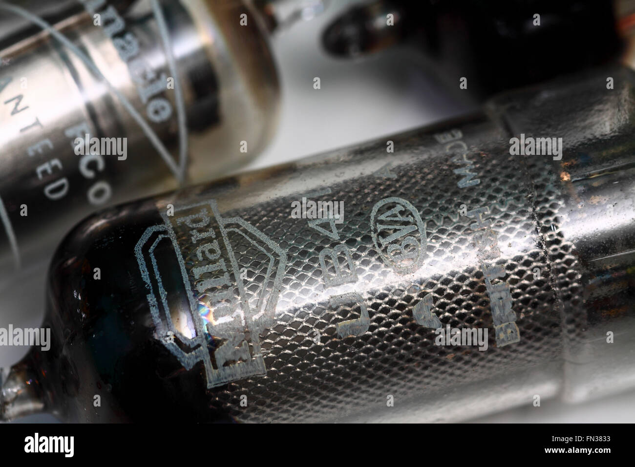 Vintage electronic vacuum tubes Stock Photo Alamy