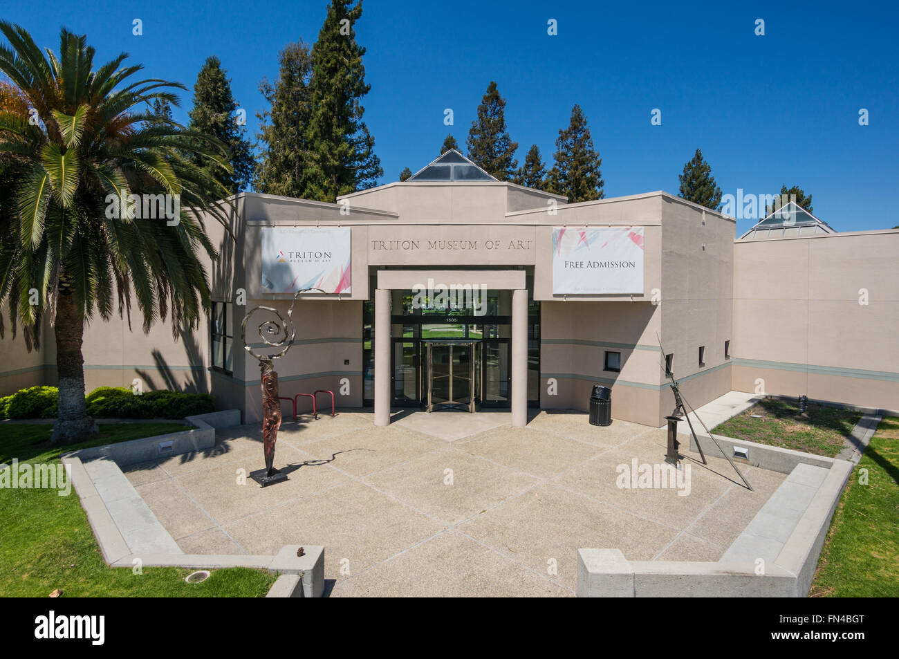 Triton museum of art santa clara silicon valley stock photo alamy