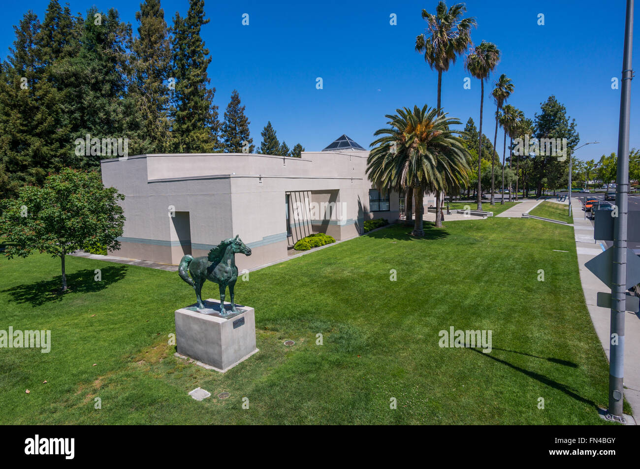 Triton museum of art santa clara silicon valley stock photo alamy